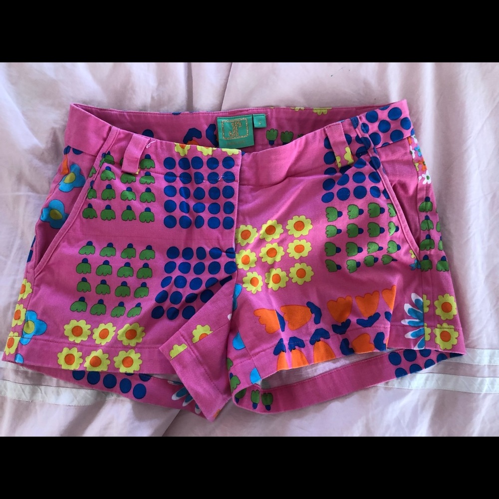 Jules Reid short shorts in Daisy Love print